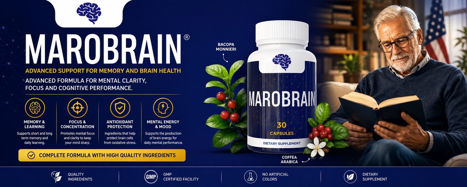 Marobrain Brain Health Formula